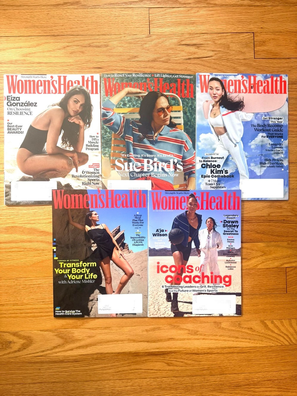 Woman’s Health Magazines (2025 & 2026; 5 Issues)